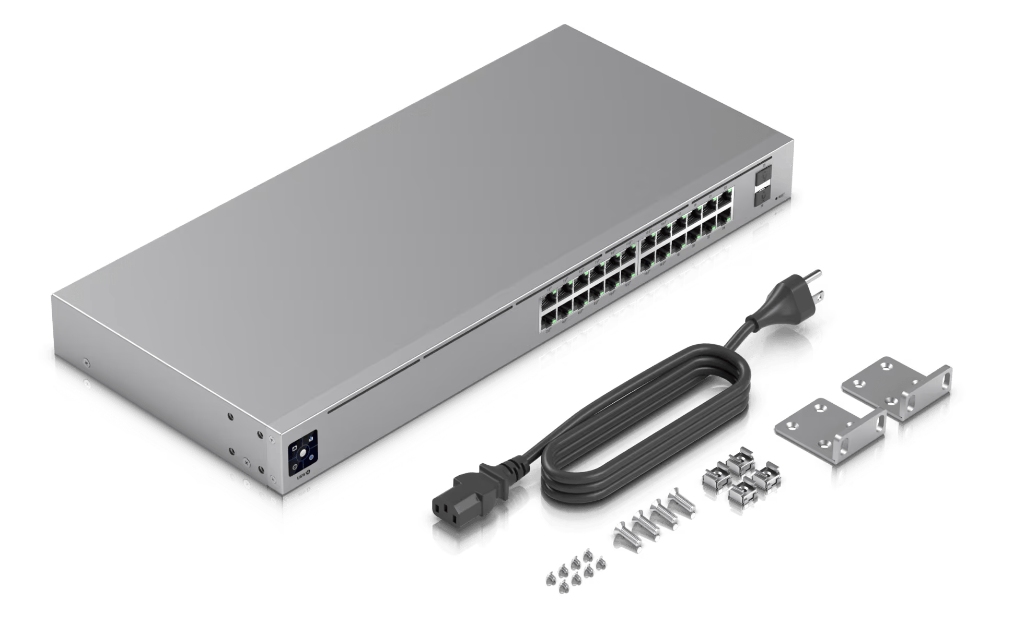UBNT UniFi Standard 24 PoE (USW-24-POE) | 24 Port Fanless Layer 2 PoE Switch — görsel 4