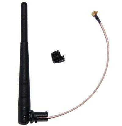 Mikrotik 2.4-5.8GHz Swivel Antenna with cable and MMCX connector.