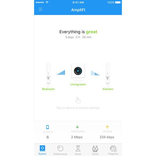 Ubnt Ubiquiti AmpliFİ HD MESH Router — görsel 9
