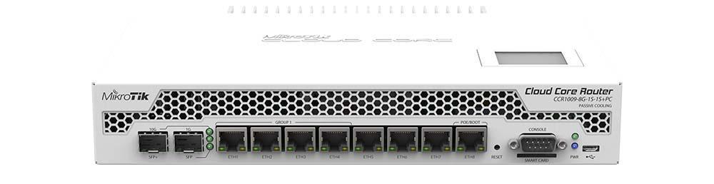 Mikrotik CCR1009-8G-1S+PC Cloud Core Router 1009-8G-1S+PC (RouterOS L6) — görsel 3