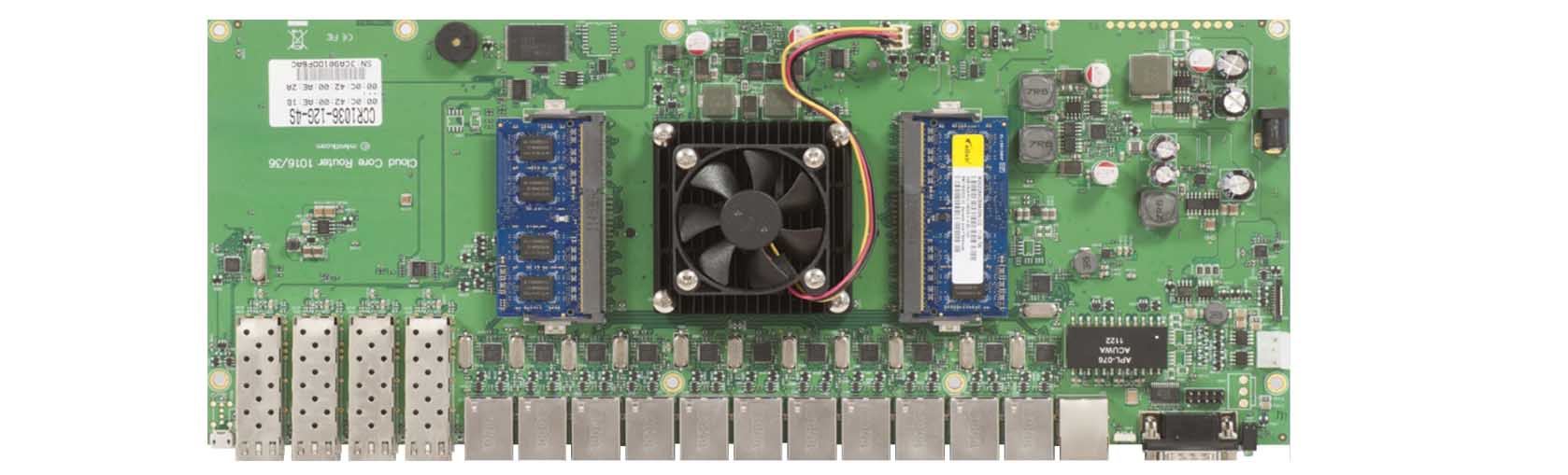 MikroTik RB CCR1036-12G-4S-EM Router — Mikrotik CCR1036-12G-4S-EM — görsel 3