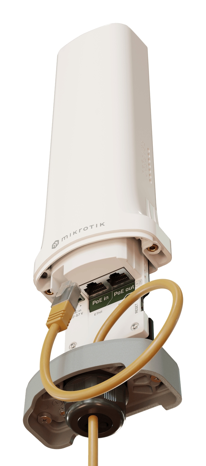 Mikrotik CME22-2n-BG77 CAT-M (LTE-M) Dar Bant Modem, IP66, 2× Ethernet, PoE-in/PoE-out, 2.4 GHz Yönetim Wi-Fi