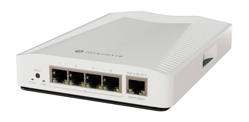 Mikrotik CRS304-4XG-IN 4 Port 10GBASE-T RJ45 Fanless DIN-Rail Switch — görsel 6