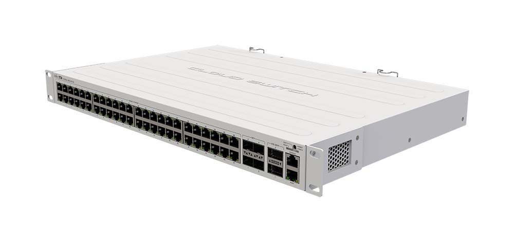 MikroTik CRS354-48P-4S+2Q+RM 48 Port 4 10G 2 40G SFP PoE Switch