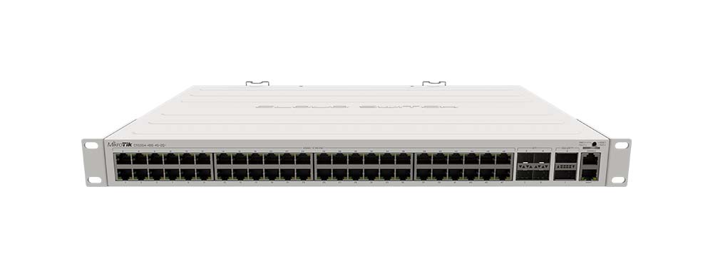 MikroTik CRS354-48P-4S+2Q+RM 48 Port 4 10G 2 40G SFP PoE Switch
