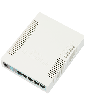 Mikrotik RB260GS 5 port Gigabit Yönetilebilir Switch