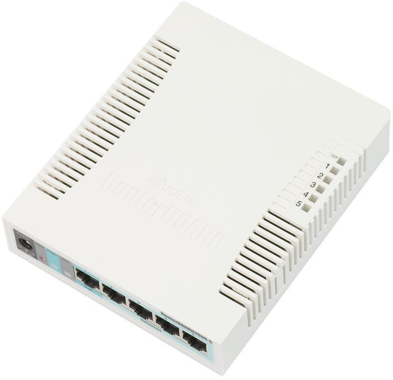 Mikrotik RB260GS 5 port Gigabit Yönetilebilir Switch — görsel 3