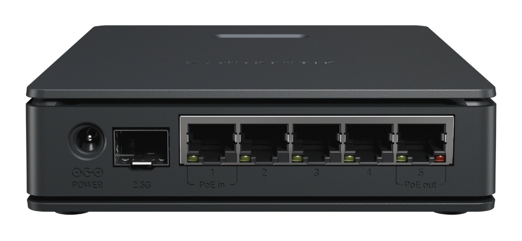 MikroTik hAP ax S (E62iUGS-2axD5axT) – WiFi 6 Router | 5 Port Gigabit, 2.5G SFP, Firewall & VPN