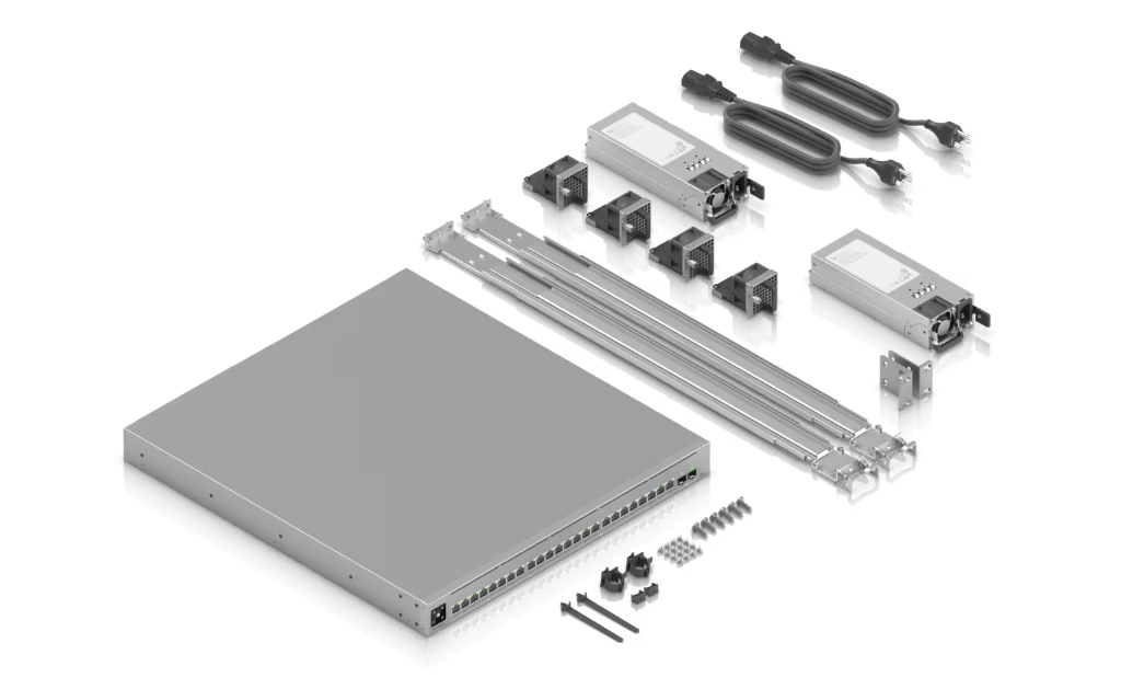 UBNT UniFi Enterprise Campus 24 PoE (ECS-24-PoE 1050W) - 24 Port PoE+++ Destekli, 25G Uplink'li Layer 3 Kurumsal Kampüs Switch — görsel 5