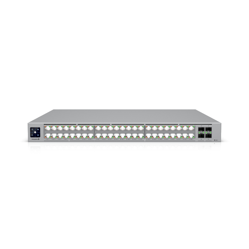 UBNT UniFi Enterprise Campus 48 PoE Switch (ECS-48-PoE 2150W) - 48 Port PoE+++ Destekli, 25G Uplink’li Layer 3 Kurumsal Kampüs Switch — görsel 3
