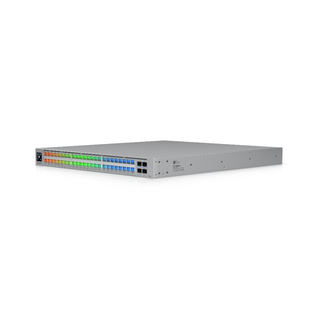 UBNT UniFi Enterprise Campus 48 PoE Switch (ECS-48-PoE 2150W) - 48 Port PoE+++ Destekli, 25G Uplink’li Layer 3 Kurumsal Kampüs Switch