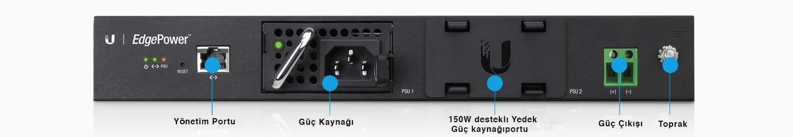 UBNT EdgePower EP‑54V‑150W Endüstriyel DC Güç Kaynağı — görsel 3