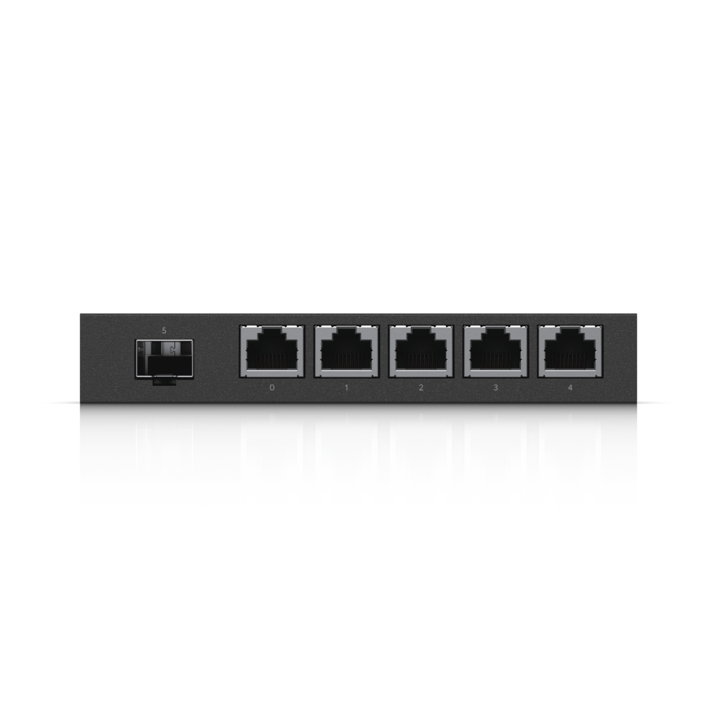 UBNT EdgeRouter X SFP (ER-X-SFP) – 5 Port Gigabit RJ45, 24V Pasif PoE ve SFP Portlu Kompakt Router — görsel 3