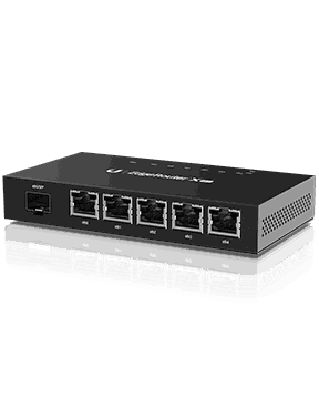 UBNT ER‑X‑SFP - UBNT EdgeRouter X SFP 6 Port Gigabit Firewall Router