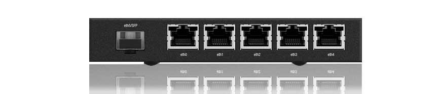UBNT ER‑X‑SFP - UBNT EdgeRouter X SFP 6 Port Gigabit Firewall Router