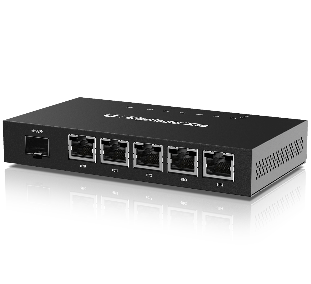 UBNT ER‑X‑SFP - UBNT EdgeRouter X SFP 6 Port Gigabit Firewall Router — görsel 3