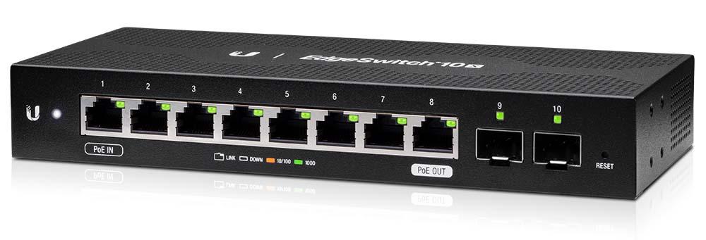 Ubnt Ubiquiti ES-10X Edgeswitch 10X Management Layer2 Switch — UBNT ES-10X — görsel 3