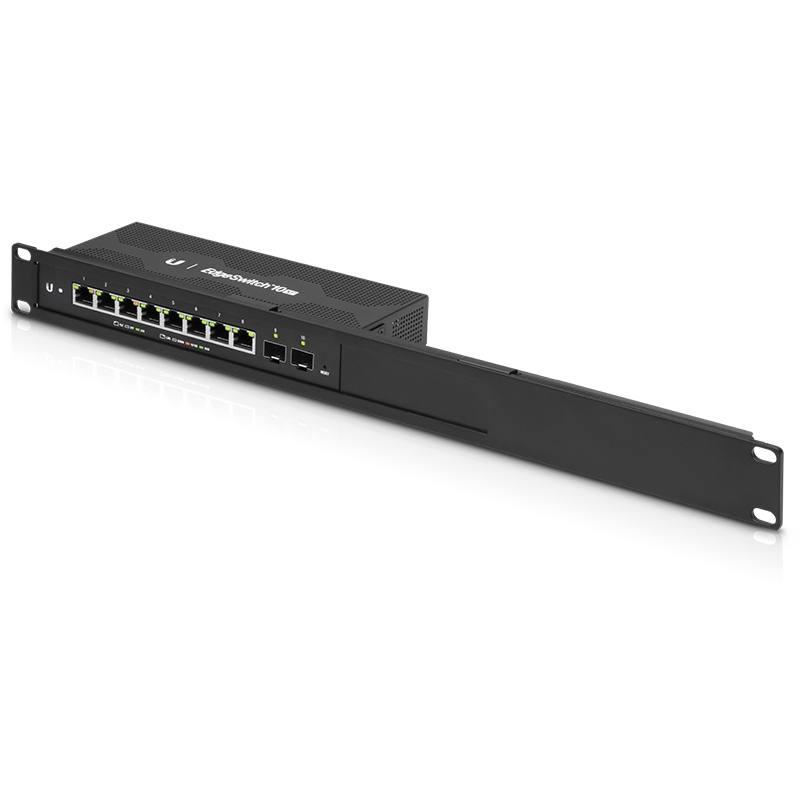 UBNT-ES-10XP - UBNT Edge Switch 10XP 8 Port Gigabit POE yönetilebilir Switch