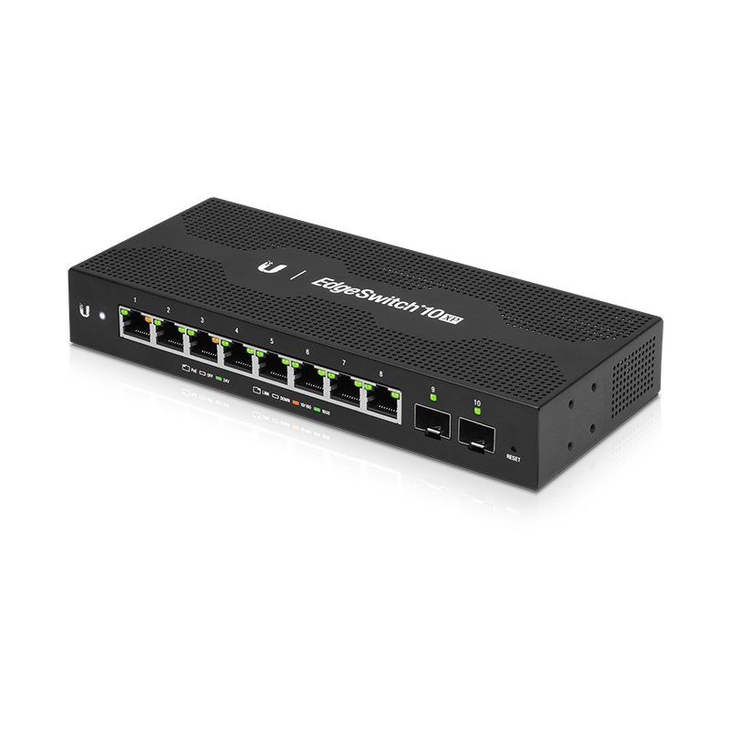 UBNT-ES-10XP - UBNT Edge Switch 10XP 8 Port Gigabit POE yönetilebilir Switch — görsel 5
