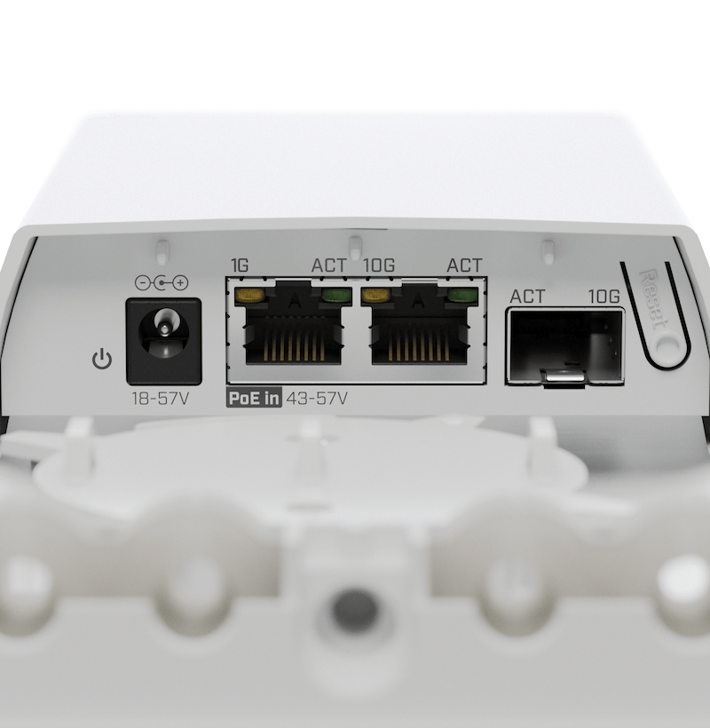 Mikrotik FTC11XG - 10G SFP+ Dış Mekan Medya Dönüştürücü • IP55 • PoE-in — görsel 4