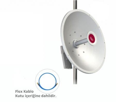 MikroTik MTAD-5G-30D3-PAm - MikroTik ANT30 PA 5 GHz 30 dbi Dish Anten