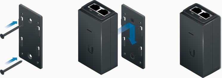 24 Volt 0.5A Gigabit POE-24-12W-G POE Adaptör (Kutusuz)