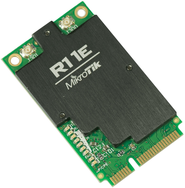 Mikrotik R11e-2HnD 2.4GHz WiFi 4 miniPCI-Express Radyo Kart 300 Mbit/s MIMO