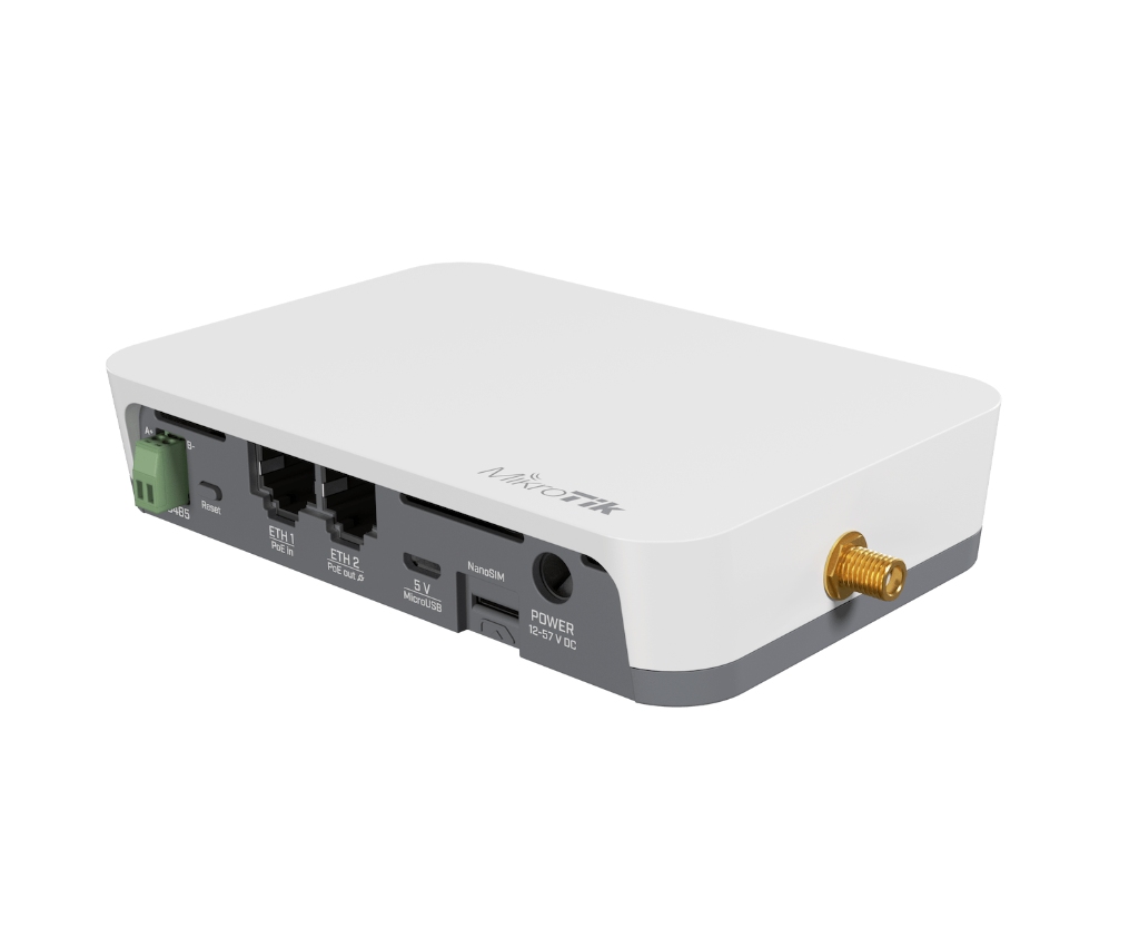 Mikrotik RB924iR-2nD-BT5&BG770A&R11e-LR8G KNOT LR8G IoT Geçidi | EU868 LoRa® + Cat-M/NB-IoT Desteği
