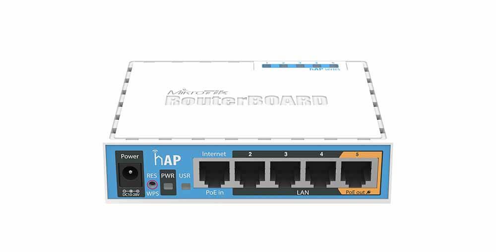 MikroTik RB951Ui-2nD - MikroTik hAP Router Firewall AP — görsel 4