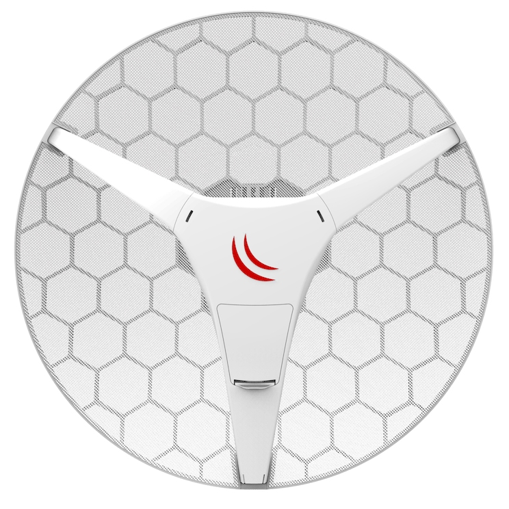 Mikrotik RBLHGG-60ad 60 GHz CPE, 800 m PtMP, 1 Gbps Bağlantı