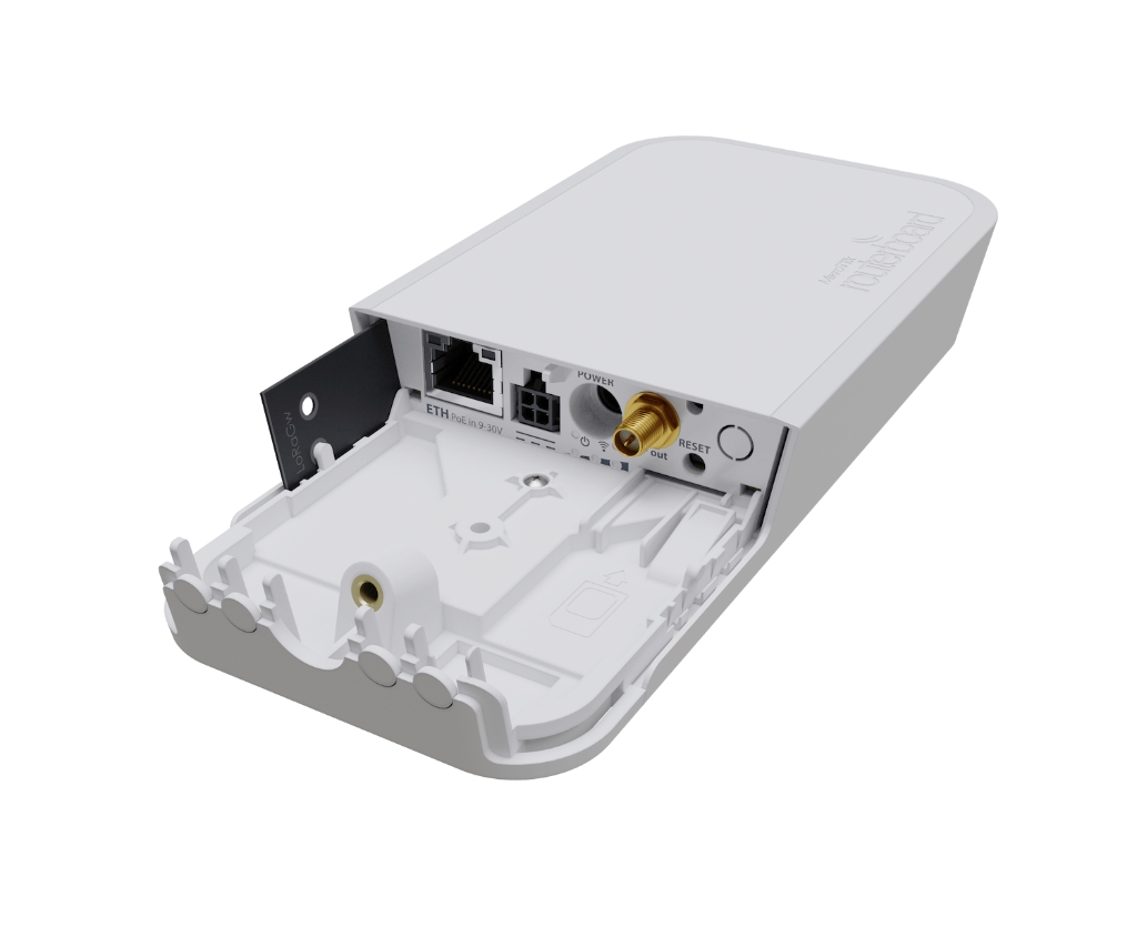 Mikrotik RBwAPR-2nD&R11e-LR2 2.4 GHz LoRa® IoT Gateway + Wi-Fi 300 Mbit/sn