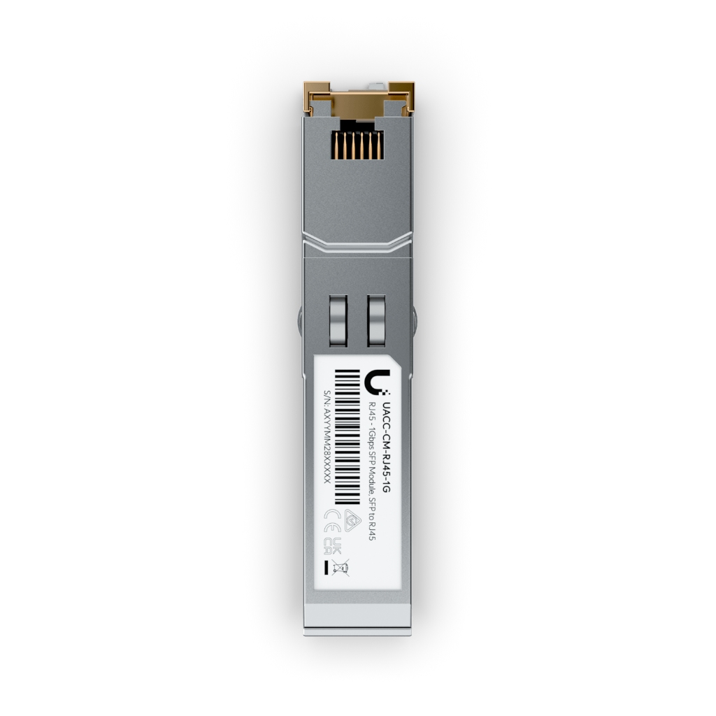 UBNT UACC-CM-RJ45-1G SFP to RJ45 Adaptör (1G) - Ubiquiti Networks RJ45 Gigabit Hız SFP Adaptörü — görsel 3