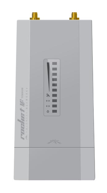 UBNT AirMAX Rocket m2 Titanium Rocket M2 TI 2.4 GHz 2x2 Mimo AP — görsel 5