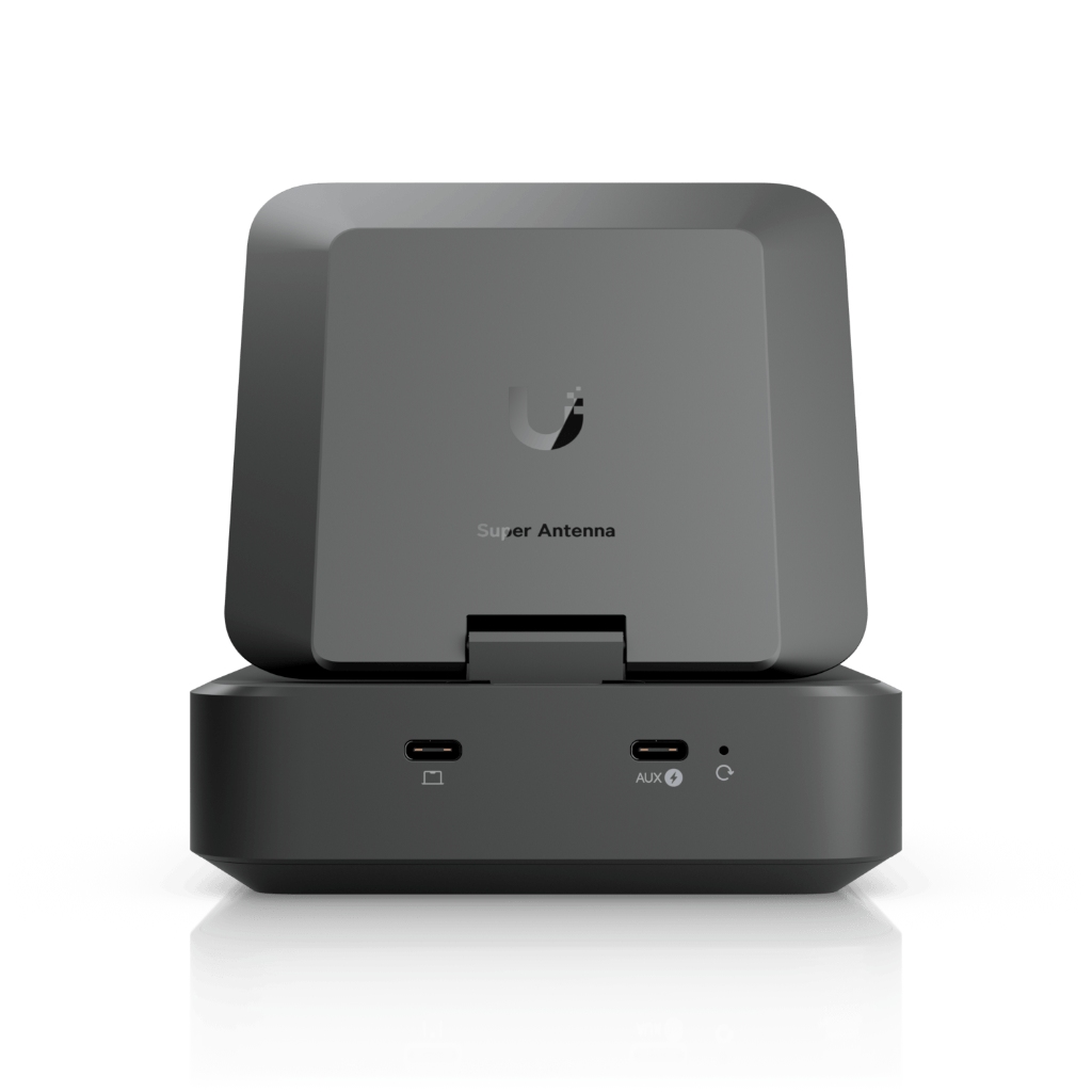 UBNT UniFi AirWire (U-AirWire) WiFi 7 STR MLO USB-C Alıcı Adaptör | 5 GbE (USB 3.2 Gen2), 4× Spatial Stream, Spektrum Analizi, 0.96” Ekran — görsel 4