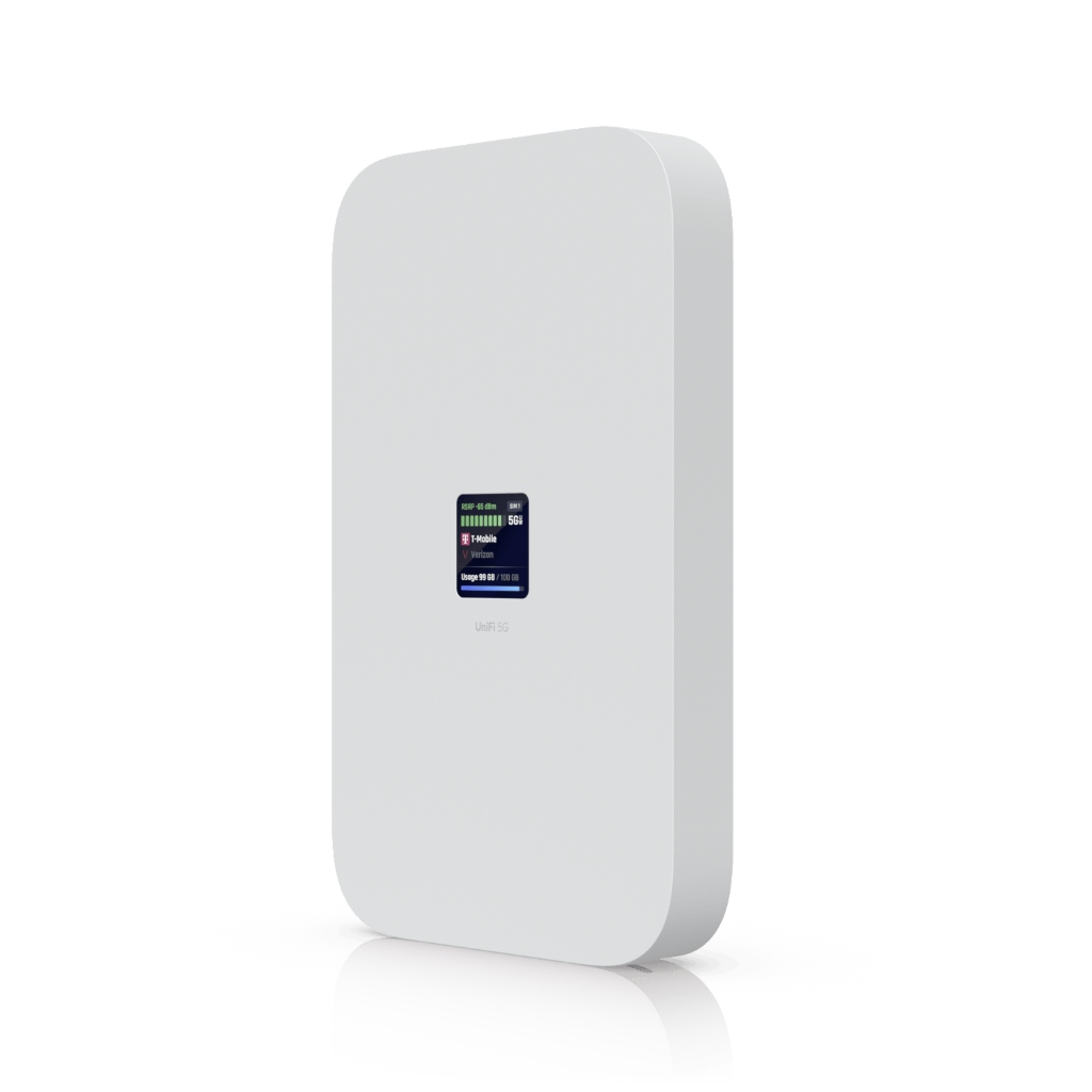 UBNT UniFi 5G Max (U5G-Max) | 3.4 Gbps 5G, Çift SIM/eSIM UniFi Modem
