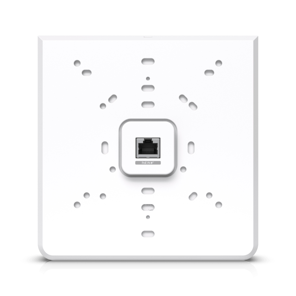 UBNT UniFi U6 Enterprise In-Wall U6-Enterprise-IW WiFi 6E 6 GHz Duvar Tipi AP – 10 Stream, 2.5 GbE, 4 Port Switch + PoE Out — görsel 6