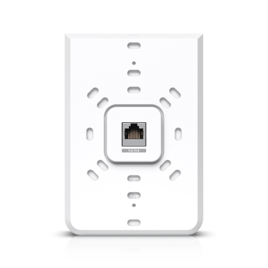 UBNT UniFi U6 In-Wall (U6-IW) WiFi 6 Duvar Tipi Access Point ve 4 Port GbE Switch, PoE Out – Otel Odası İçin İdeal — görsel 7