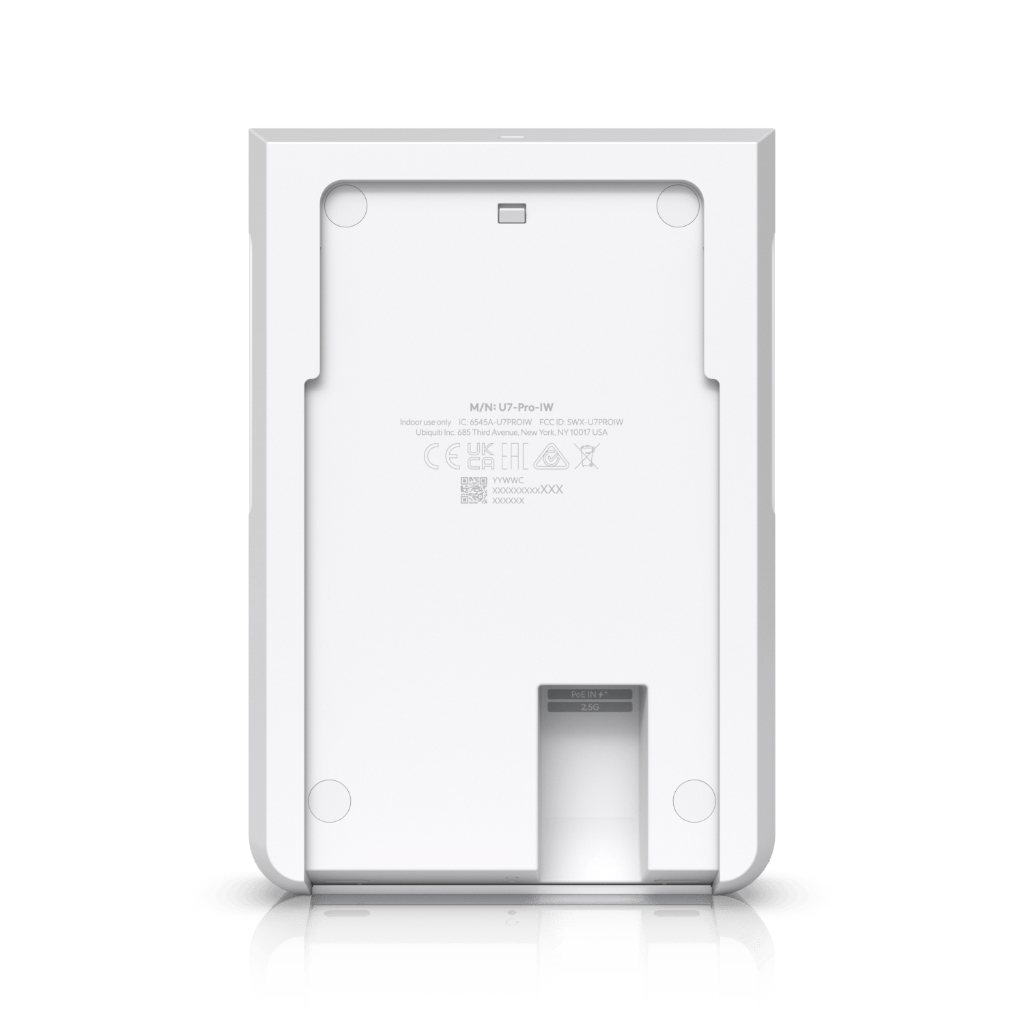 UBNT UniFi U7 Pro Wall (U7-Pro-Wall) WiFi 7 Duvar Tipi Access Point - 6 GHz, 2.5 GbE Uplink, PoE+ — görsel 5