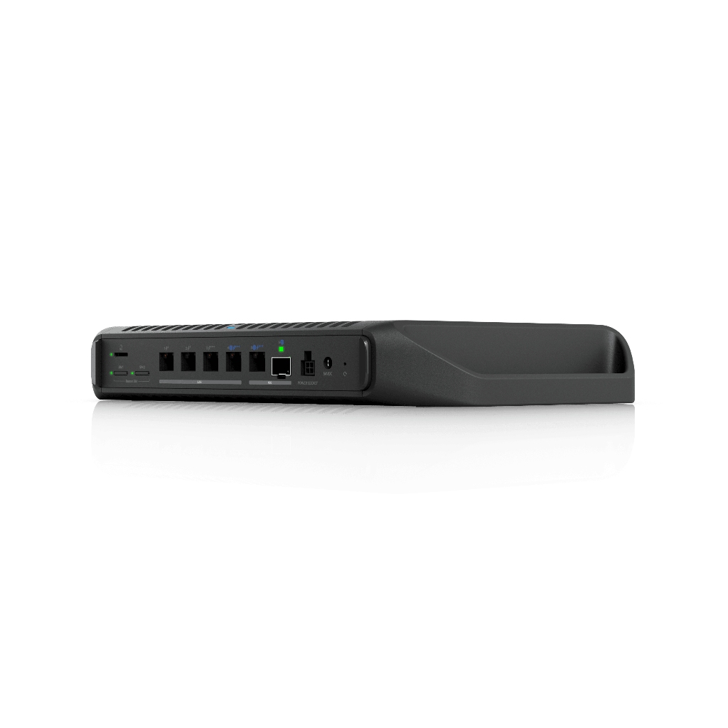 UBNT UniFi Cloud Gateway Industrial (UCG-Industrial) 5 Gbps IPS/IDS, 350W PoE Gücü ve 10G Uplink Özellikleriyle Endüstriyel UniFi Gateway — görsel 4