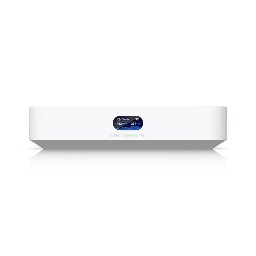 UBNT UniFi Cloud Gateway Max (UCG-Max) – 2.5G Çoklu-WAN Cloud Gateway | 2.3 Gbps IDS/IPS, 30+ UniFi Cihaz, NVMe NVR — görsel 3