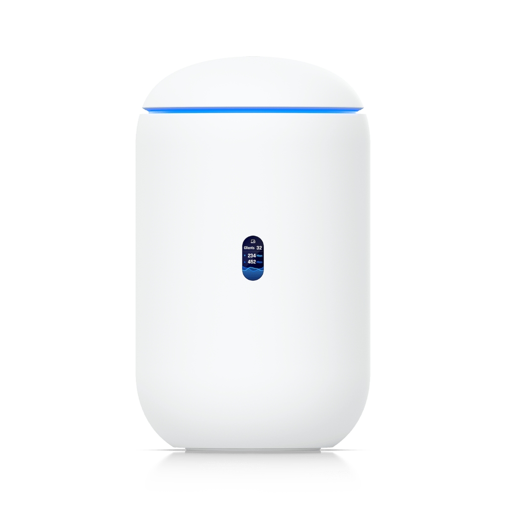 UBNT UniFi Dream Router 7 (UDR7) - WiFi 7 (6 GHz) Entegre 10G Cloud Gateway, 2.3 Gbps IDS/IPS ve PoE Switch