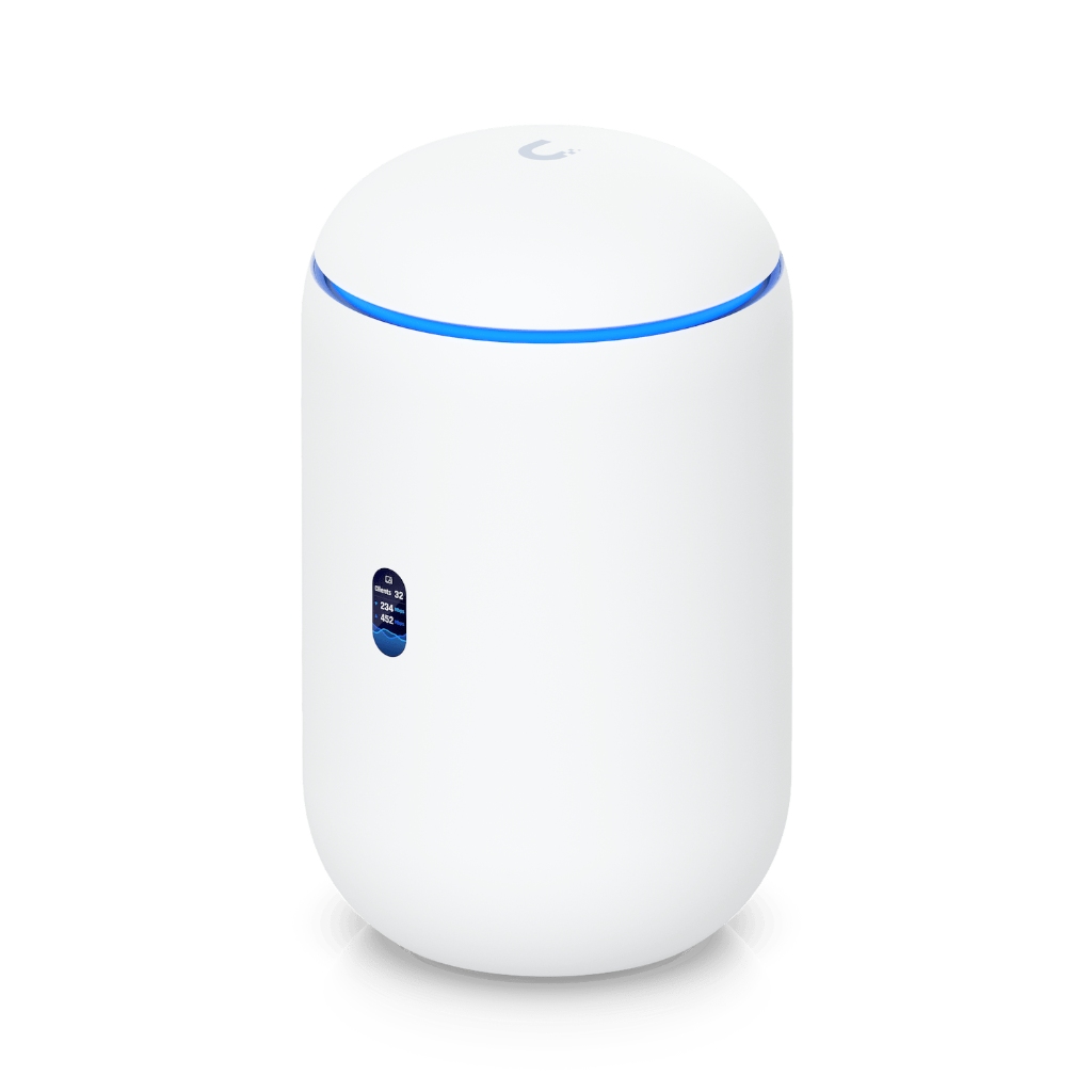 UBNT UniFi Dream Router 7 (UDR7) - WiFi 7 (6 GHz) Entegre 10G Cloud Gateway, 2.3 Gbps IDS/IPS ve PoE Switch