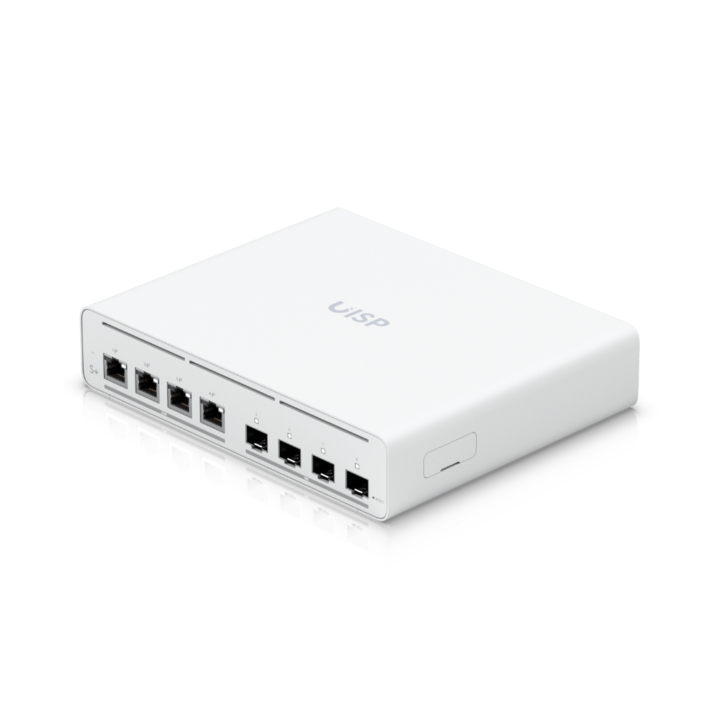 UBNT UISP Switch Plus (UISP-S-Plus) - 4× 2.5 GbE PoE ve 4× 10G SFP+ Portlu, 160W PoE Bütçesiyle ISP Switch — görsel 3
