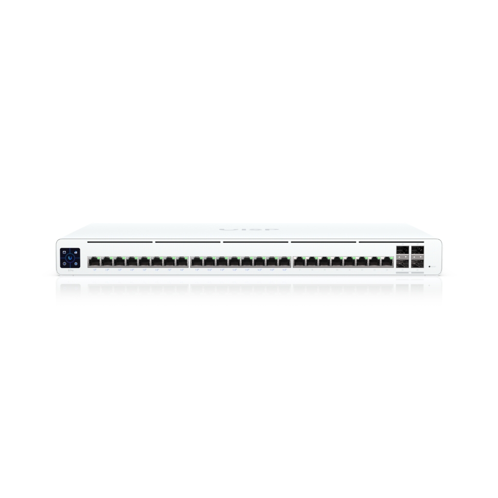 UBNT UISP Switch Pro (UISP-S-Pro) - 16 Port 27V Pasif PoE, 4x 10G SFP+, 220W Güç Bütçeli Profesyonel WISP Switch