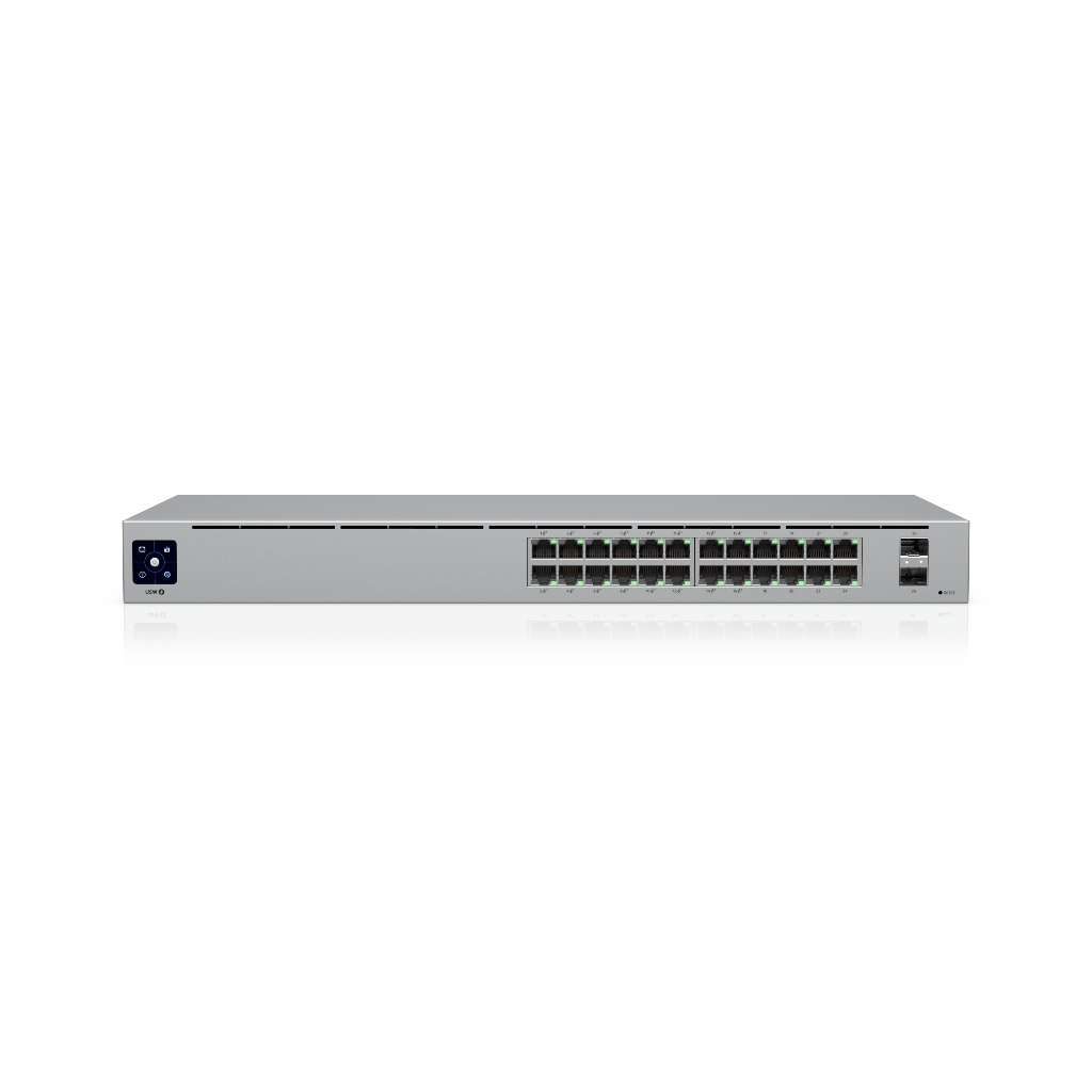 UBNT UniFi Standard 24 PoE (USW-24-POE) | 24 Port Fanless Layer 2 PoE Switch — görsel 3