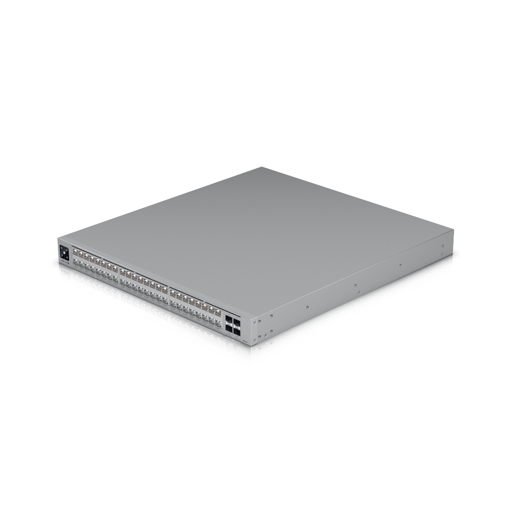 UBNT UniFi Pro XG 48 (USW-Pro-XG-48) | 48 Port 10GbE/2.5GbE Layer 3 Etherlighting™ PoE Switch