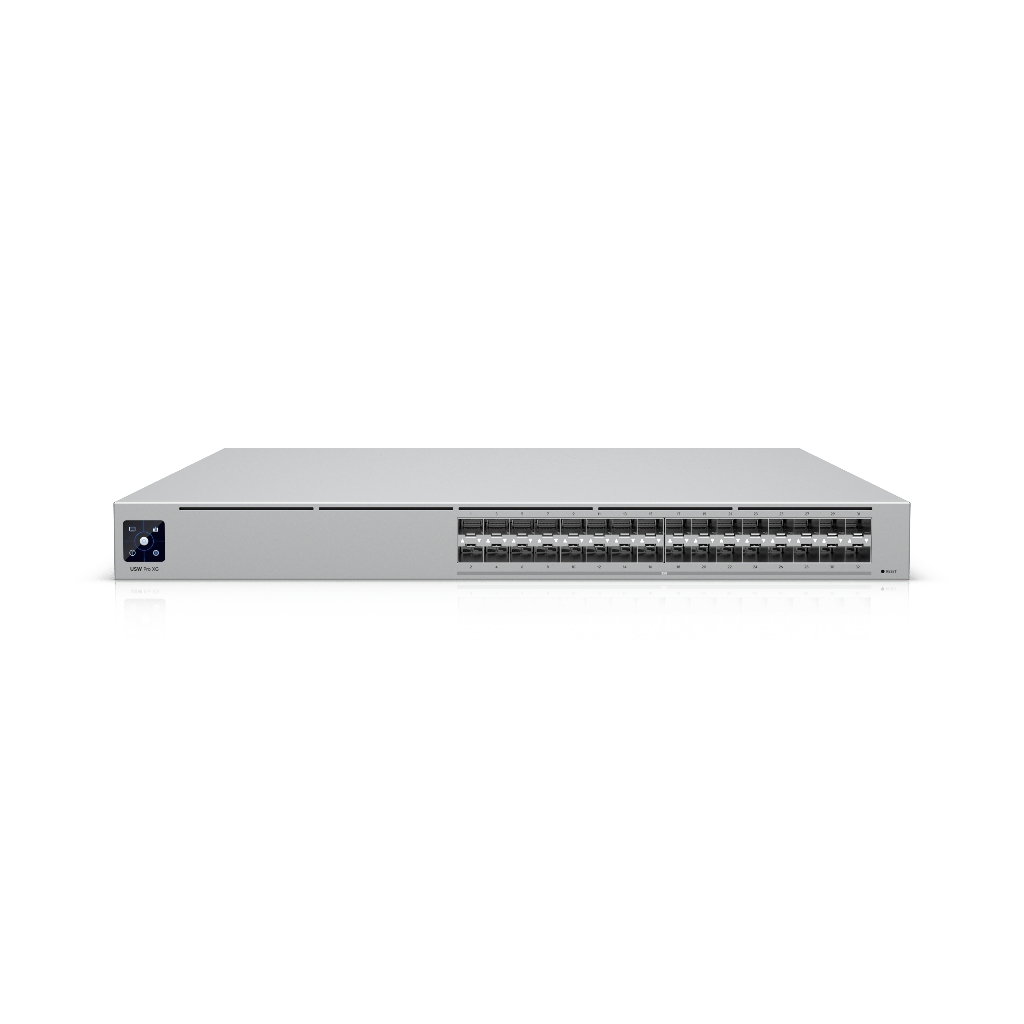 UBNT UniFi Pro XG Aggregation (USW-Pro-XG-Aggregation) | 32 Port 25G SFP28 Layer 3 Aggregation Switch