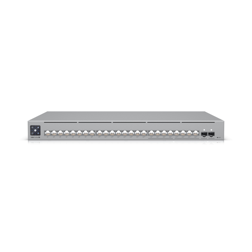 UBNT UniFi USW-Pro-Max-24-PoE-EU 24 Port PoE++ 2.5G Yönetilebilir Switch