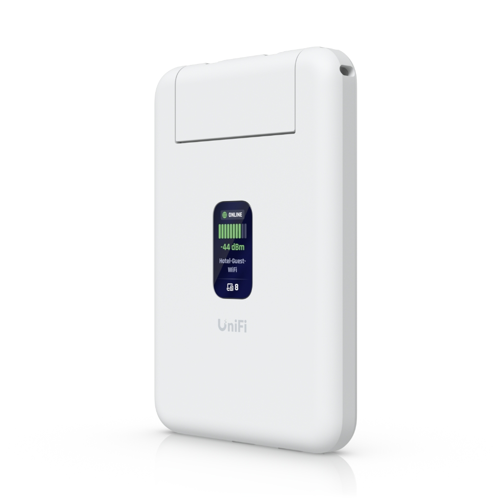 UBNT UniFi Travel Router (UTR) - Ultra İnce Seyahat Router | WireGuard & OpenVPN VPN, 2x Gigabit Ethernet, WiFi 5, USB-C