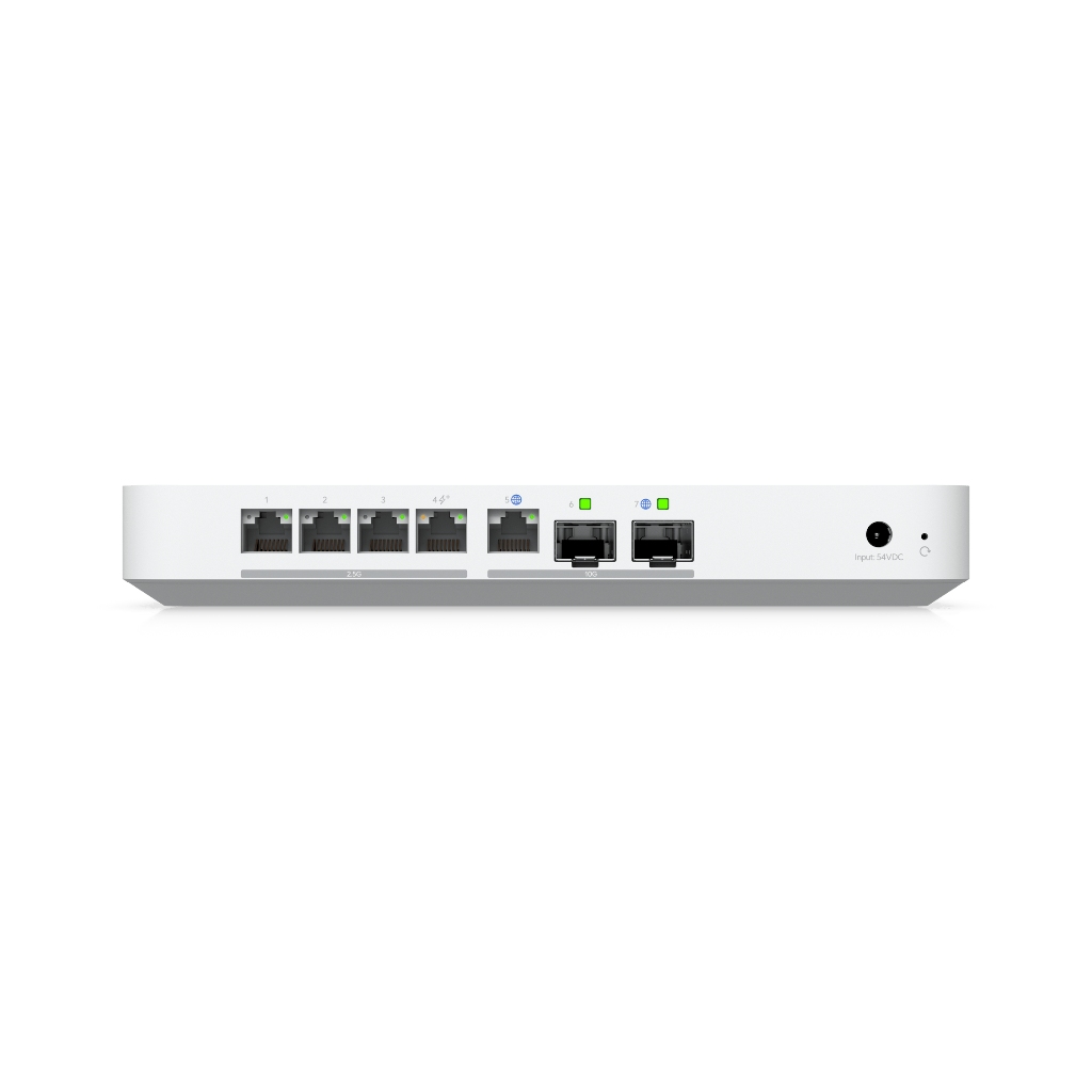 UBNT UniFi Gateway Fiber (UXG-Fiber) | Fiyat ve Özellikler | 10G WAN, 5 Gbps IDS/IPS, 2.5 GbE Gateway — görsel 4